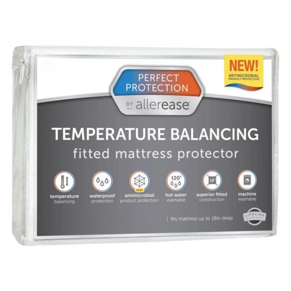 Perfect Protection by AllerEase Temperature Balancing Mattress Protector